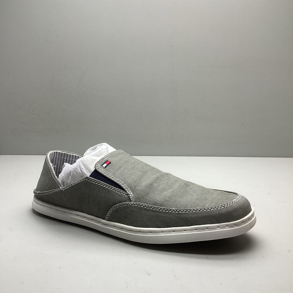 Tommy Hilfiger Slip ons size 7.5 gray Clapton